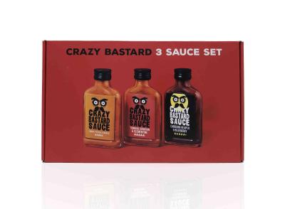Crazy Bastard Sauce - 3er Sauce Set (Schärfste)