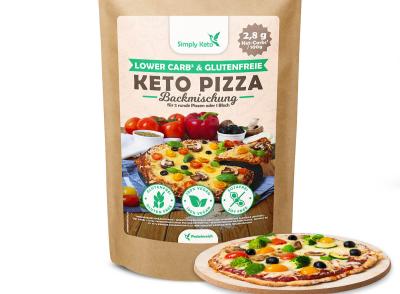 Keto Pizza Backmischung