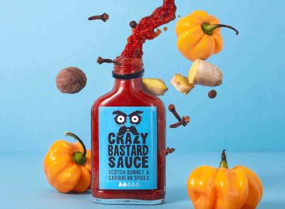 Crazy Bastard Sauce - Scotch Bonnet & Karibik Gewürze