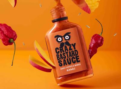 Crazy Bastard Sauce - Ghost Pepper & Mango