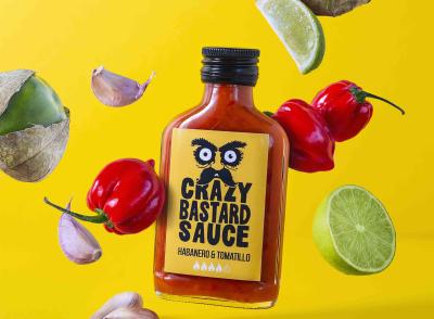 Crazy Bastard Sauce - Habanero & Tomatillo