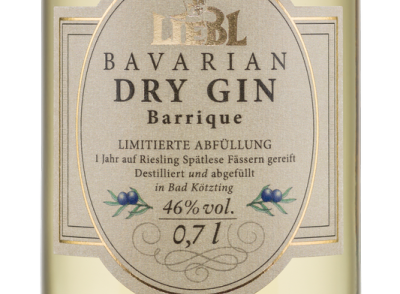 Liebl Bavarian Dry Gin 46%vol. Barrique (ohne Schatulle)